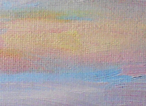 Detail - snow at dusk, 27 dec 2010