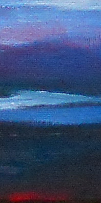 foreground detail - sunset painting
