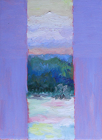 Divided imagery - snowy afternoon