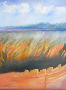 Anasazi painting - near completion