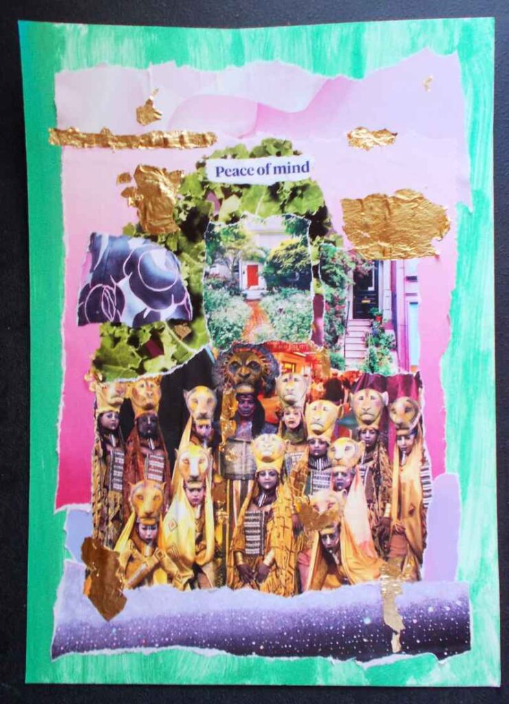 Peace of Mind - collage