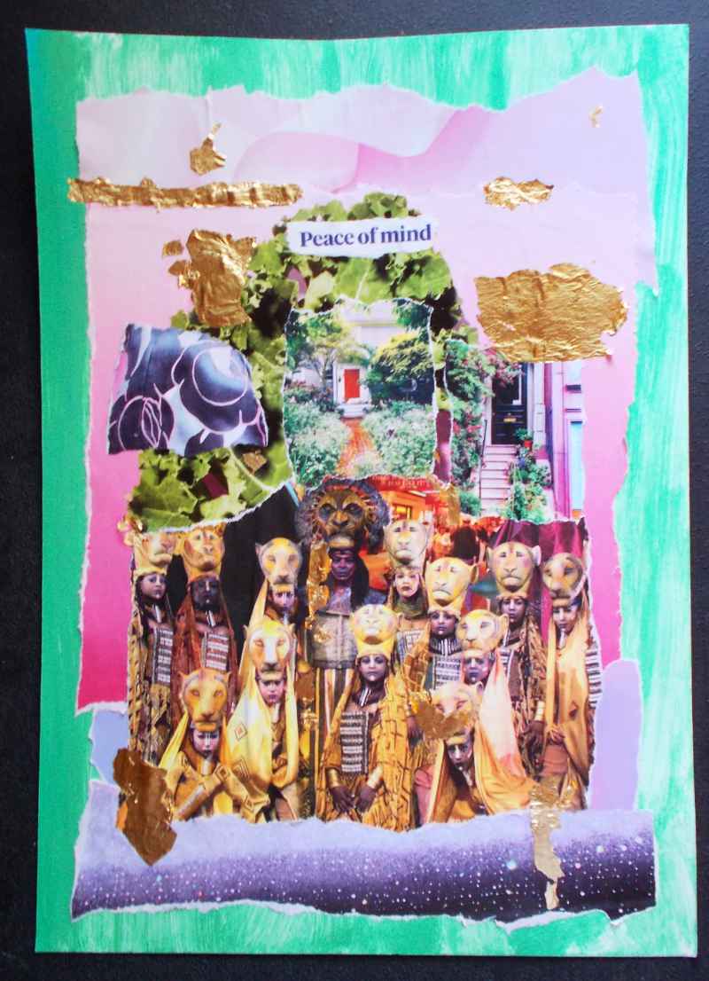 Peace of Mind - collage