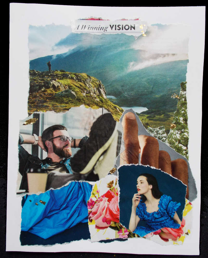 Collage - winning vision