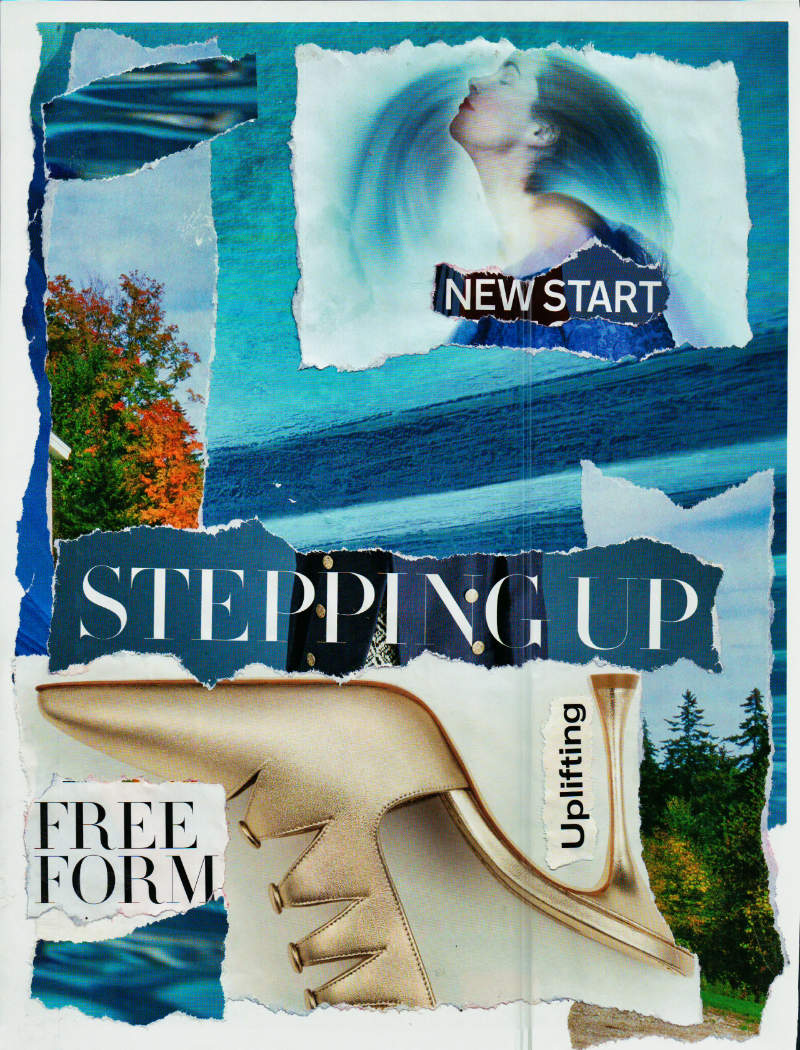 A New Start - collage as art journaling