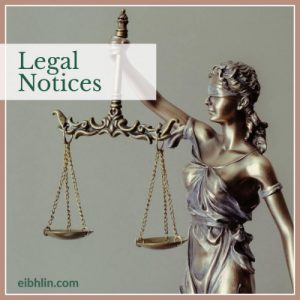 Legal notices - terms of use