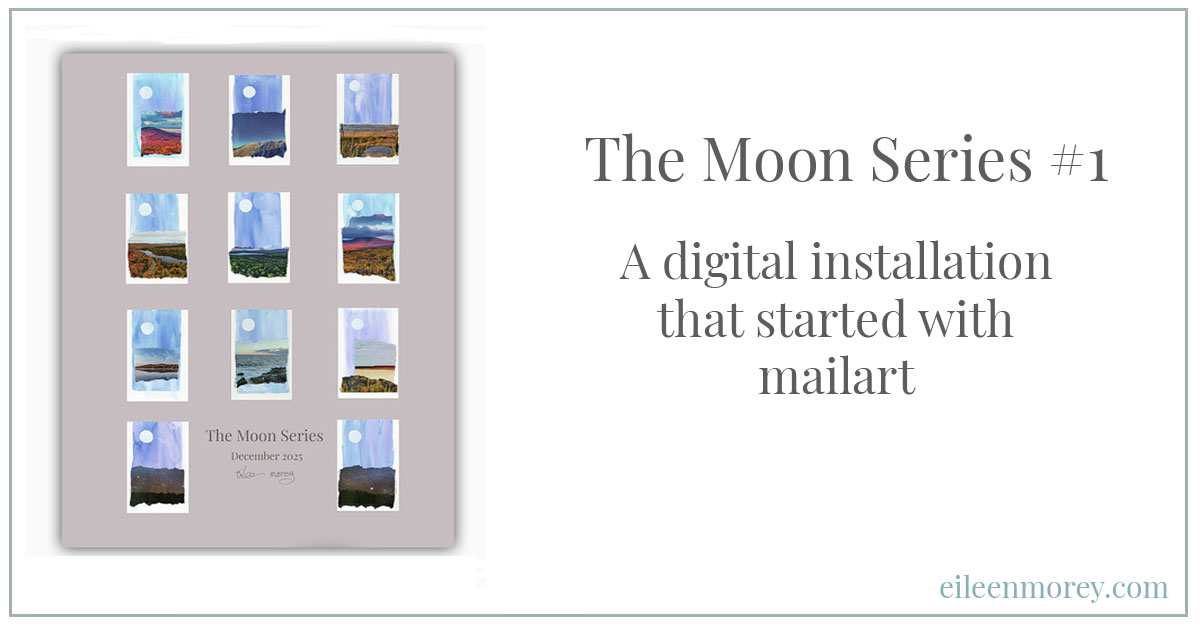 The Moon Series #1 – Artcards to Poster/Installation